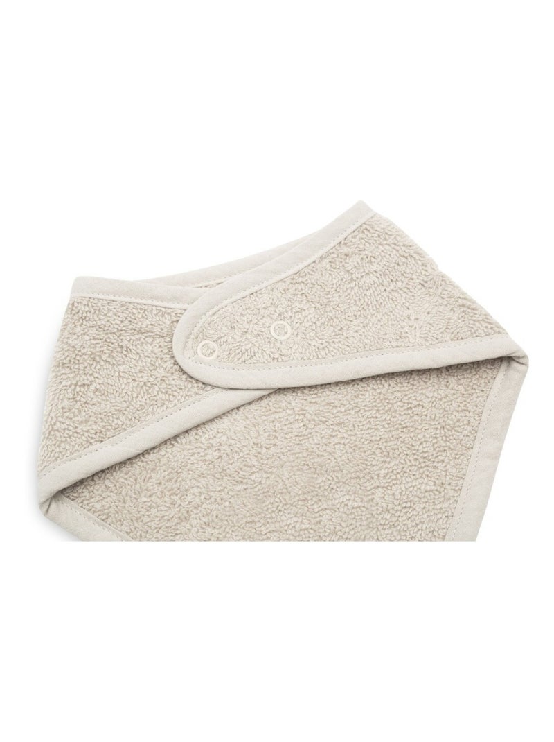 Bavoir bandana en coton (2pcs) Jollein Beige - Kiabi
