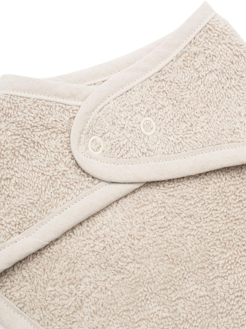 Bavoir bandana en coton (2pcs) Jollein Beige - Kiabi