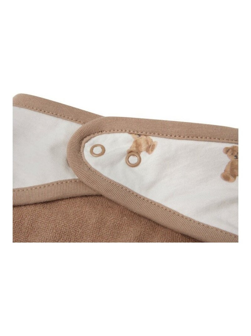 Bavoir bandana en coton (2pcs) Jollein Beige - Kiabi