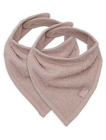 Bavoir bandana en coton (2pcs) Jollein