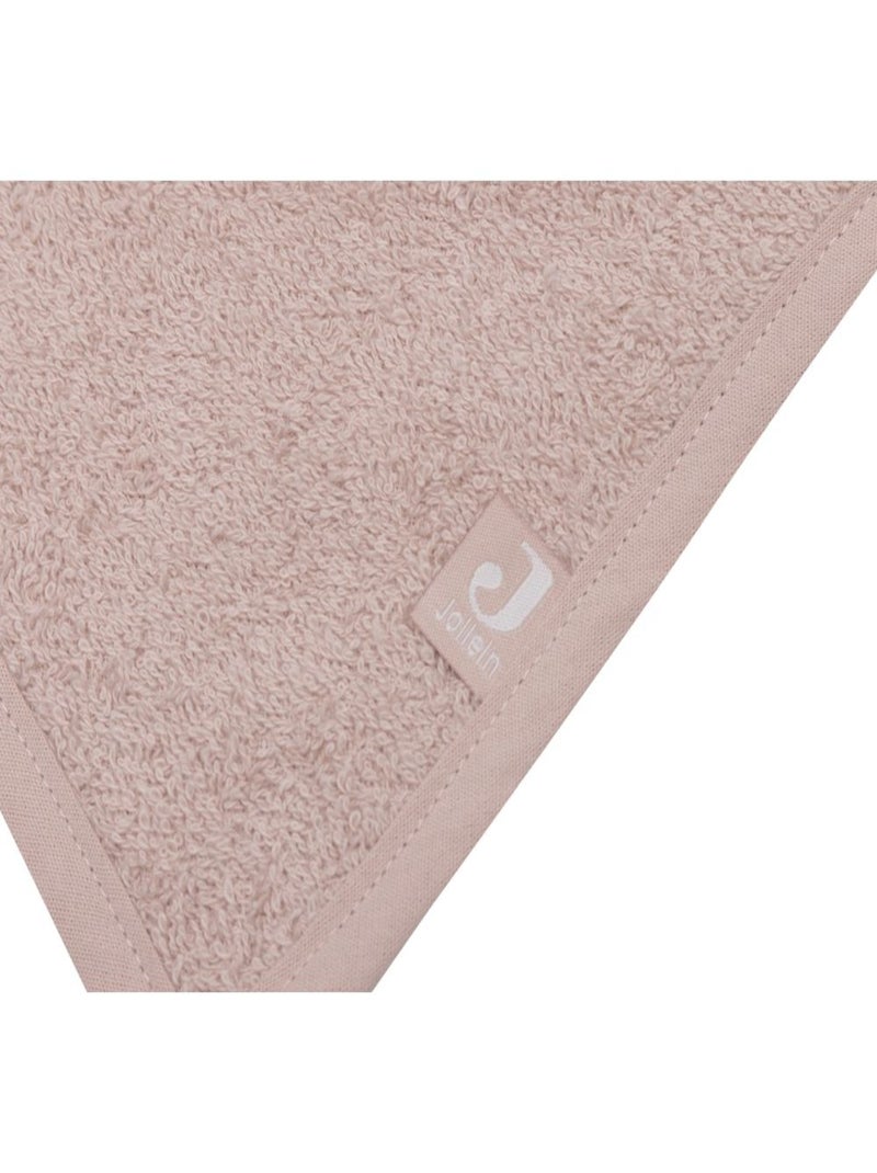 Bavoir bandana en coton (2pcs) Jollein Rose - Kiabi