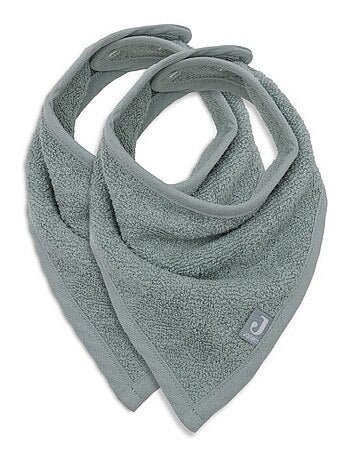 Bavoir bandana en coton (2pcs) Jollein