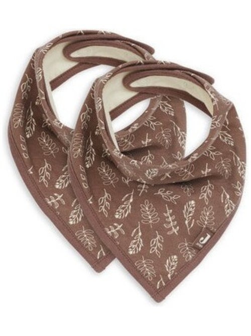 Bavoir bandana en coton (2pcs) - Kiabi