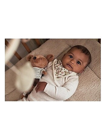 Bavoir bandana en coton (2pcs)