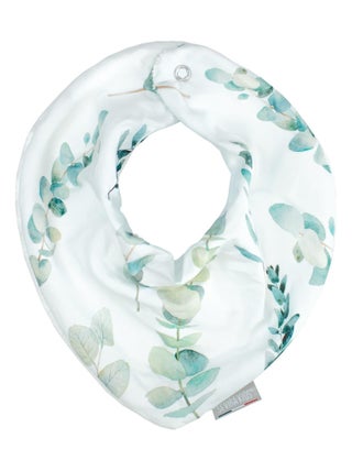 Bavoir bandana en coton, Eucalyptus SEVIRA KIDS