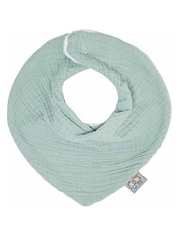 Bavoir bandana gaze de coton, Jeanne SEVIRA KIDS