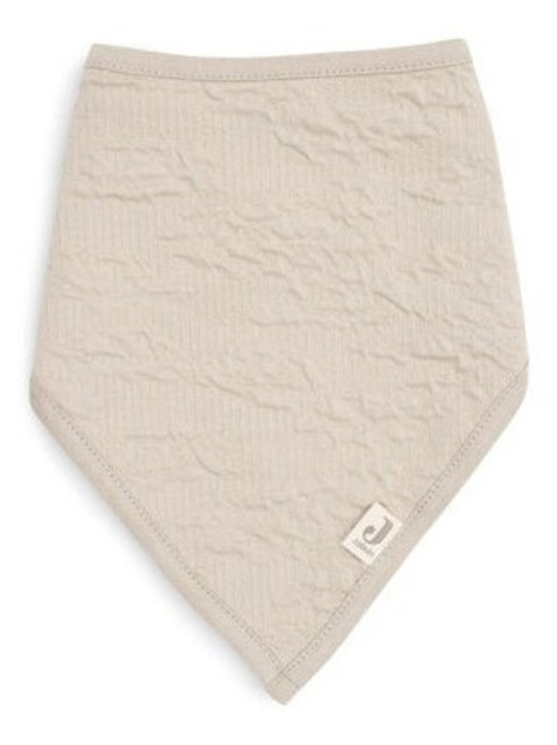 Bavoir bandana Soft Waves (2pcs) en coton Beige - Kiabi