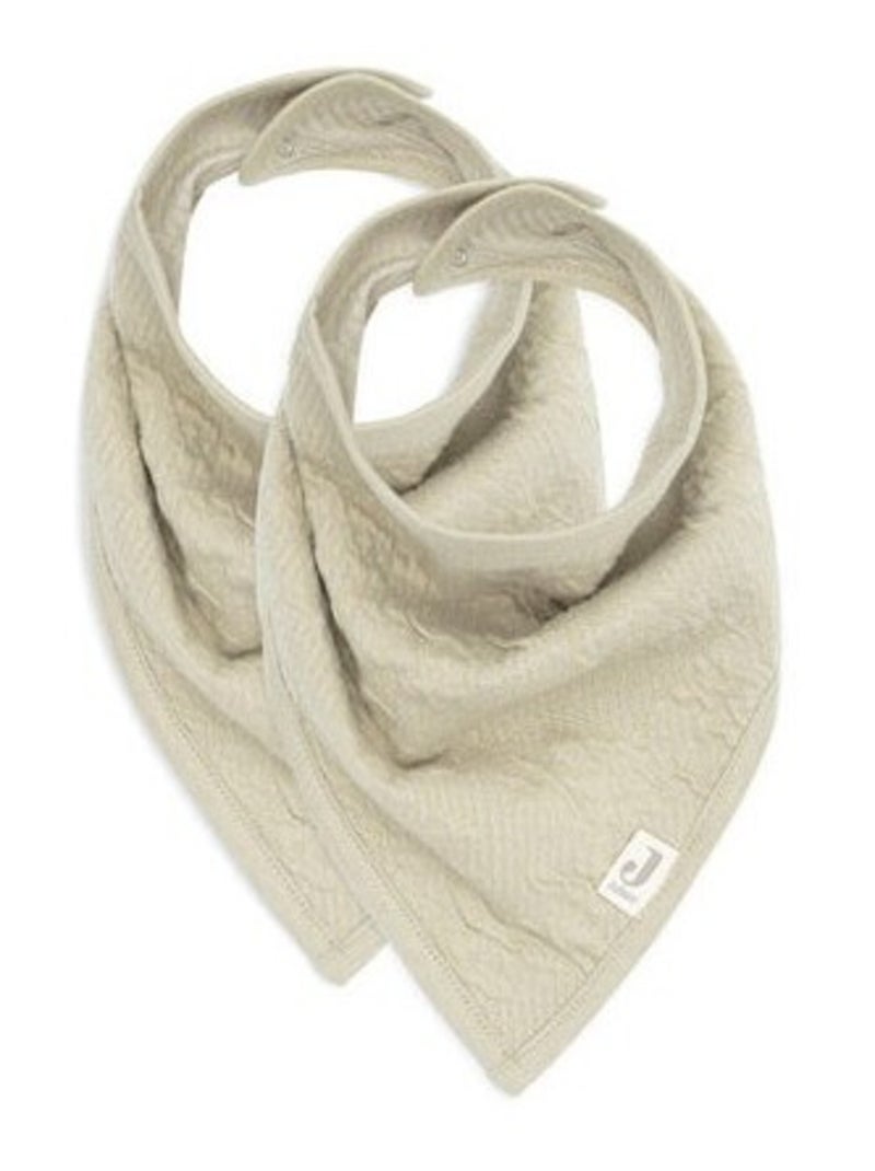 Bavoir Bandana Soft Waves (2pcs) Vert - Kiabi