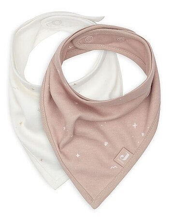 Bavoir bandana en coton (2 pcs)