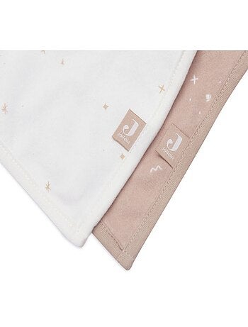 Bavoir bandana en coton (2 pcs)