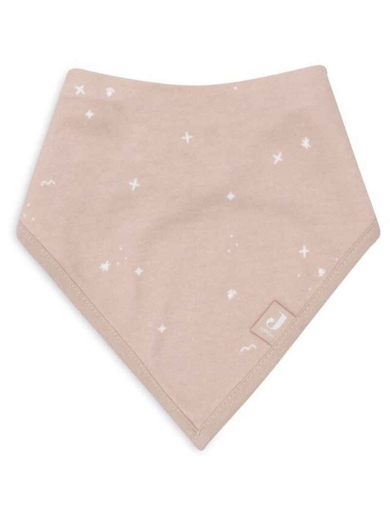 Bavoir bandana Twinkling (2pcs) en coton Jollein Rose - Kiabi