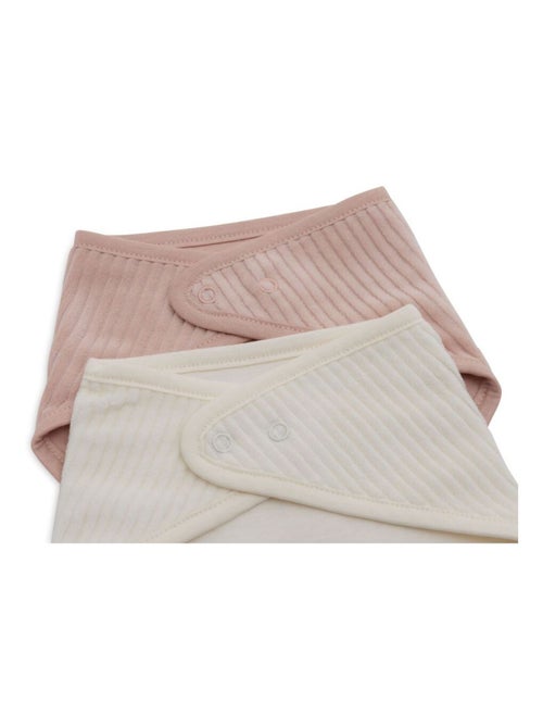 Bavoir bandana Velvet Rib (2pcs) en coton Jollein - Kiabi