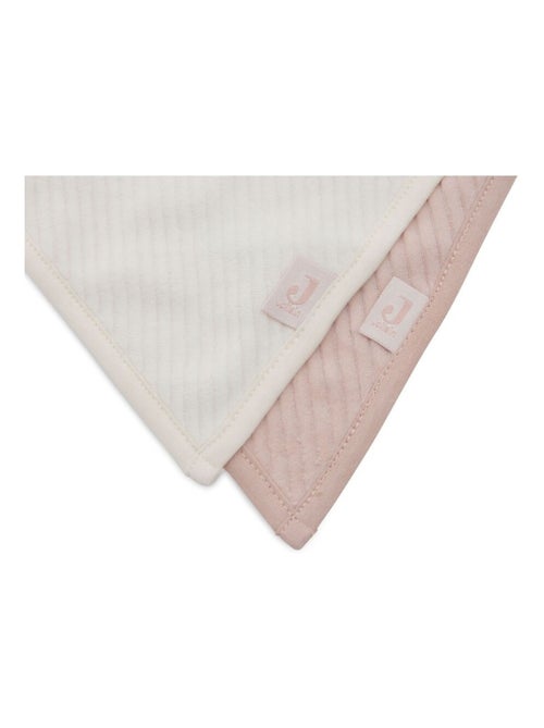 Bavoir bandana Velvet Rib (2pcs) en coton Jollein - Kiabi