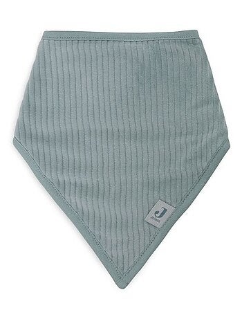 Bavoir bandana Velvet Rib (2pcs) en coton