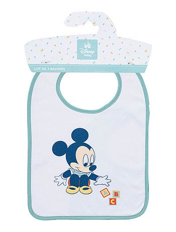 Bavoir bébé 6 mois en Coton - Minnie Good Morning - Disney Baby