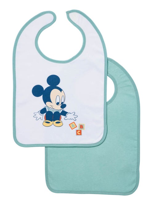 Bavoir bébé 6 mois en Coton - Mickey Good Morning - Disney Baby - Kiabi