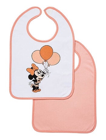 Bavoir bébé 6 mois en Coton - Minnie Good Morning - Disney Baby
