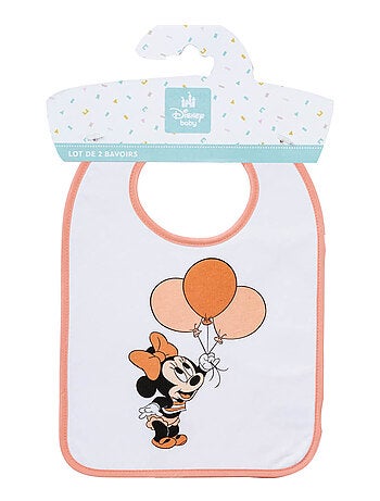 Bavoir bébé 6 mois en Coton - Minnie Good Morning - Disney Baby