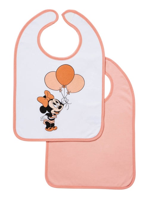 Bavoir bébé 6 mois en Coton - Minnie Good Morning - Disney Baby - Kiabi