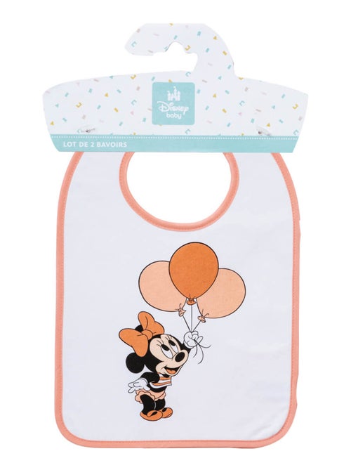 Bavoir bébé 6 mois en Coton - Minnie Good Morning - Disney Baby - Kiabi