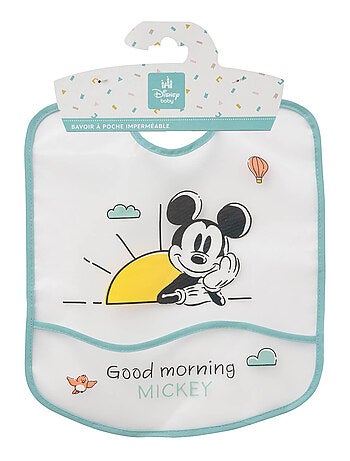 Bavoir bébé 6 mois en EVA PE - Mickey Good Morning - Disney Baby