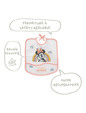 Bavoir bébé 6 mois en EVA PE - Mickey Good Morning - Disney Baby
