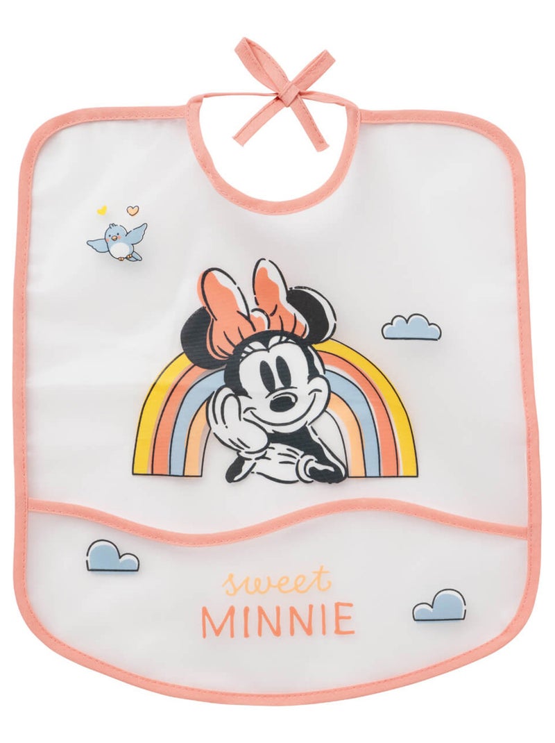 Bavoir bébé 6 mois en EVA PE - Minnie Good Morning - Disney Baby Rose - Kiabi
