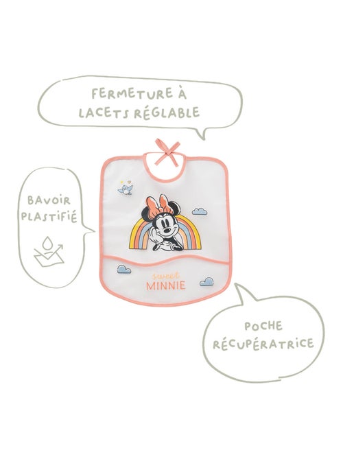 Bavoir bébé 6 mois en EVA PE - Minnie Good Morning - Disney Baby - Kiabi