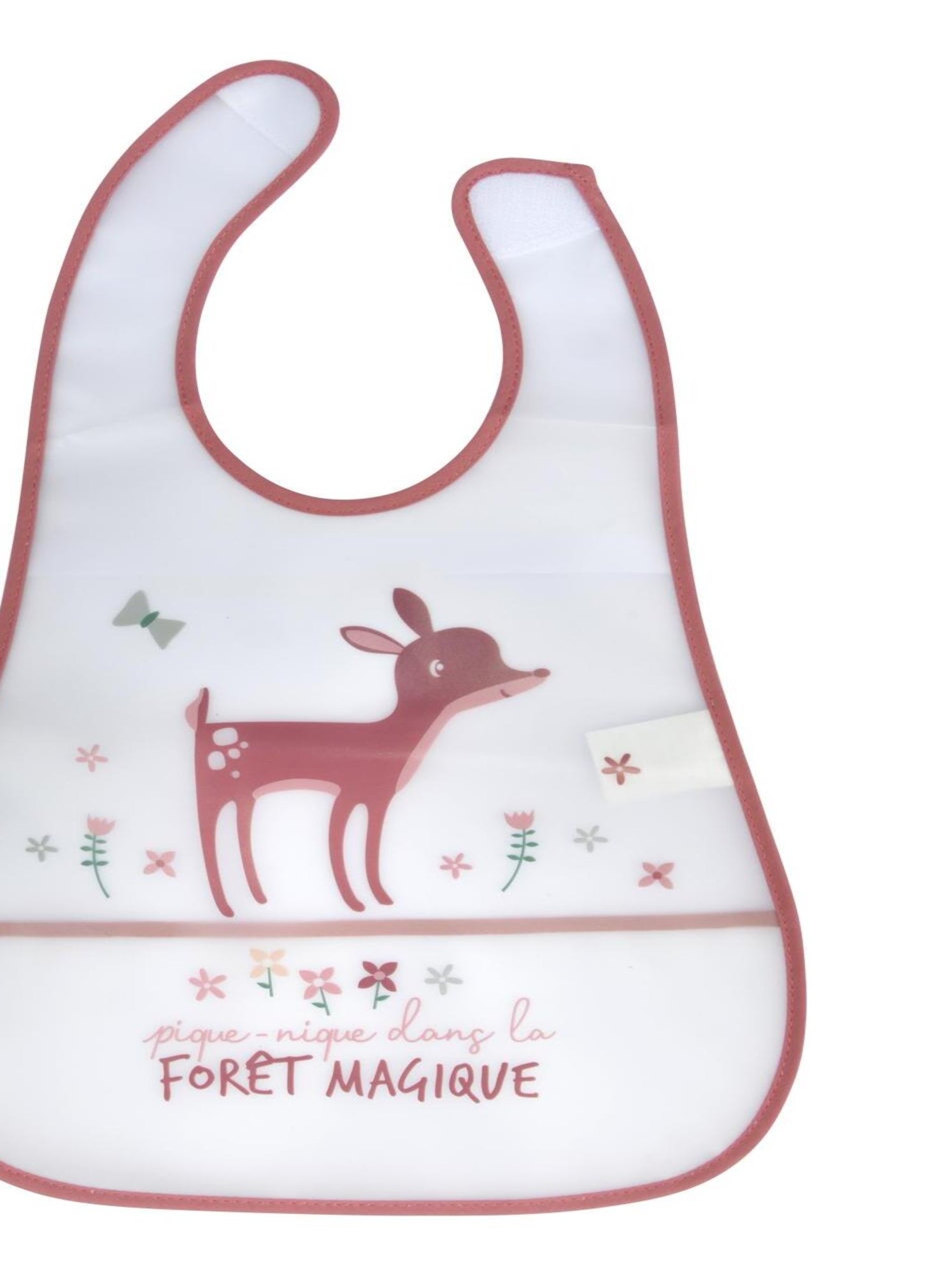 Bavoir Manches Longues STOFIA Pour Bébé 1-3 Ans – Imperméable, Avec Poche Récupératrice, Facile à Nettoyer