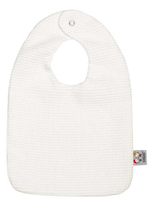 Bavoir bébé en coton nid d'abeille SEVIRA KIDS - Kiabi