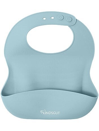 Bavoir bébé en silicone - Kiabi