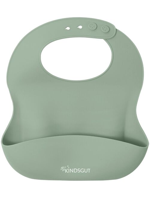 Bavoir bébé en silicone - Kiabi
