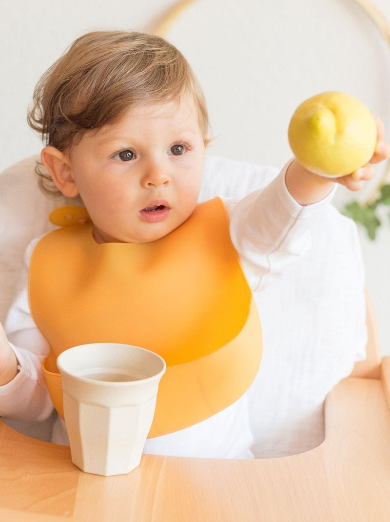 Bavoir bébé Kinousses Bleu - Kiabi