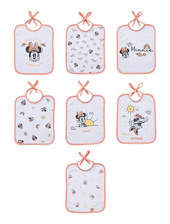 Bavoir bébé Naissance en Coton - Mickey Good Morning - Disney Baby