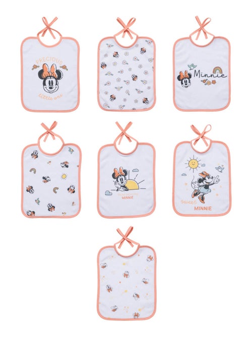 Bavoir bébé Naissance en Coton - Minnie Good Morning - Disney Baby - Kiabi