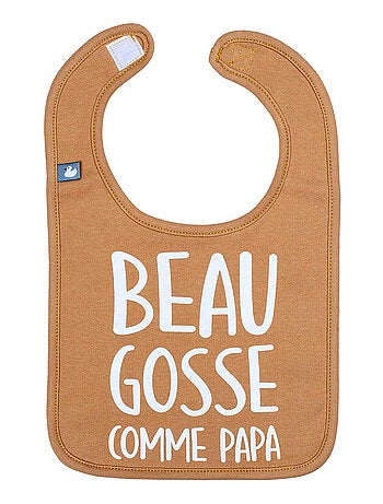 Bavoir bébé personnalisé - Beau gosse comme papa ! BB&CO