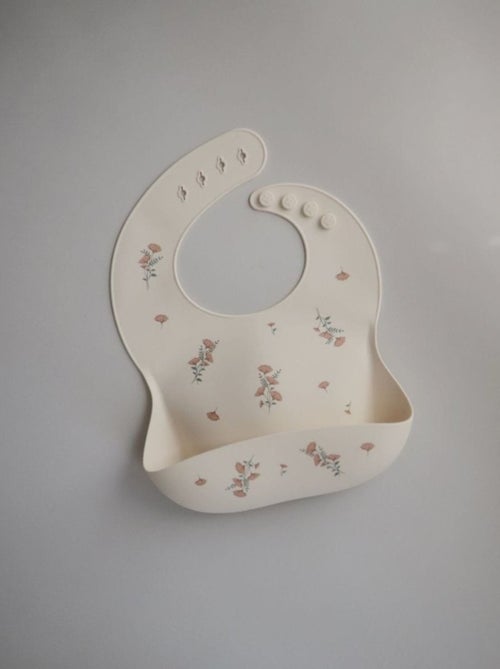 Bavoir bébé récupérateur en silicone - Kiabi