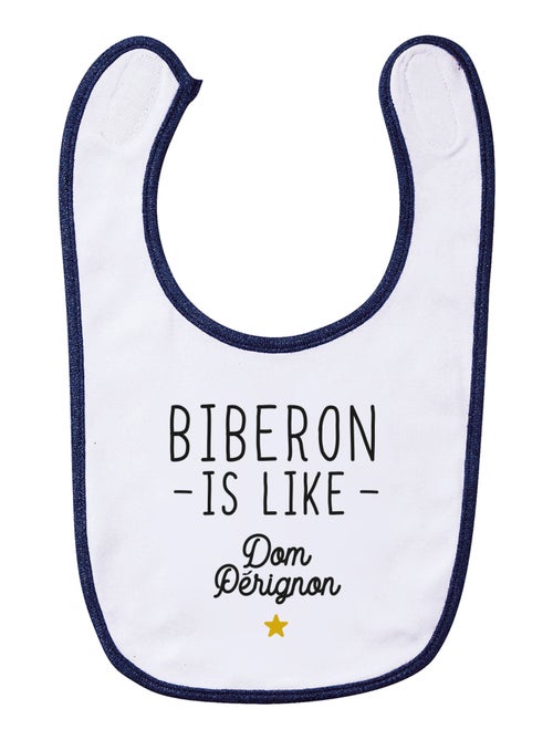 Bavoir BIBERON IS LIKE DOM PERIGNON - Kiabi
