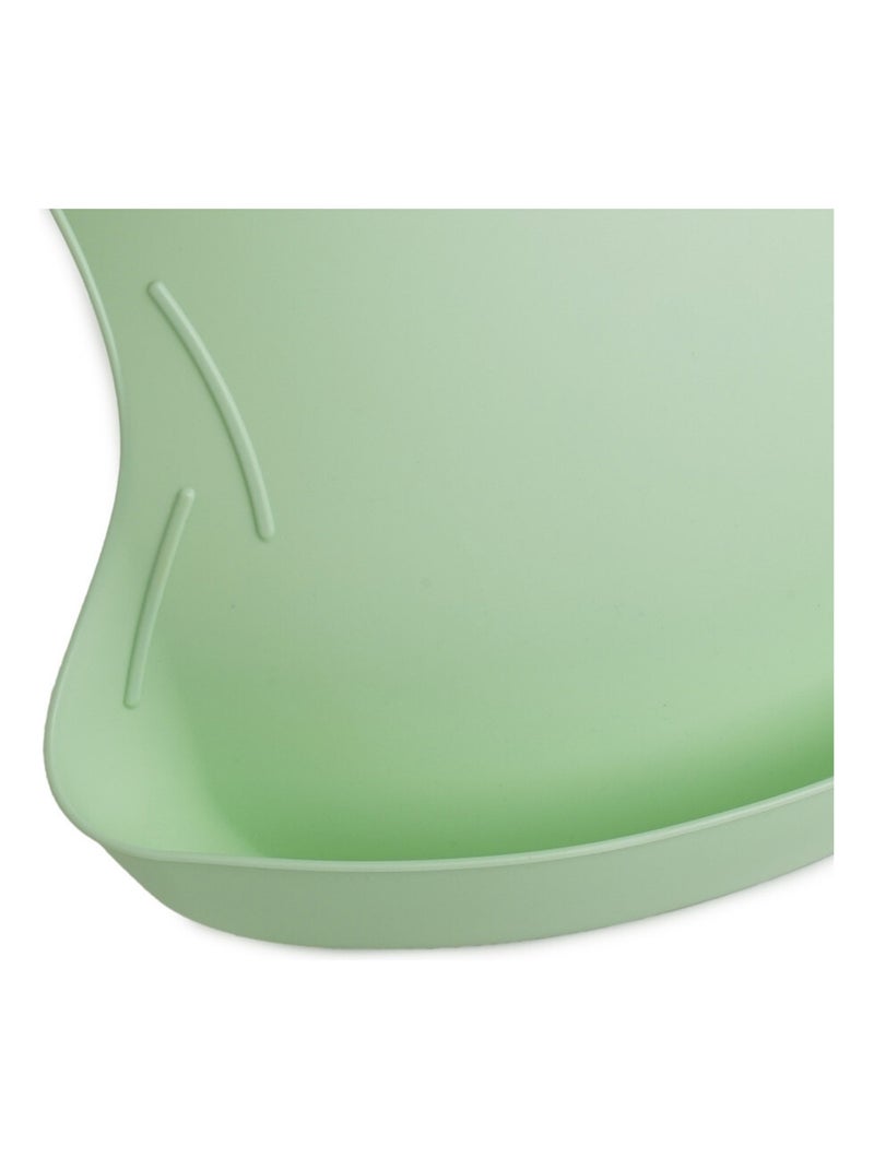 BAVOIR BIBOU AVEC RÉCUPÉRATEUR Vert - Kiabi