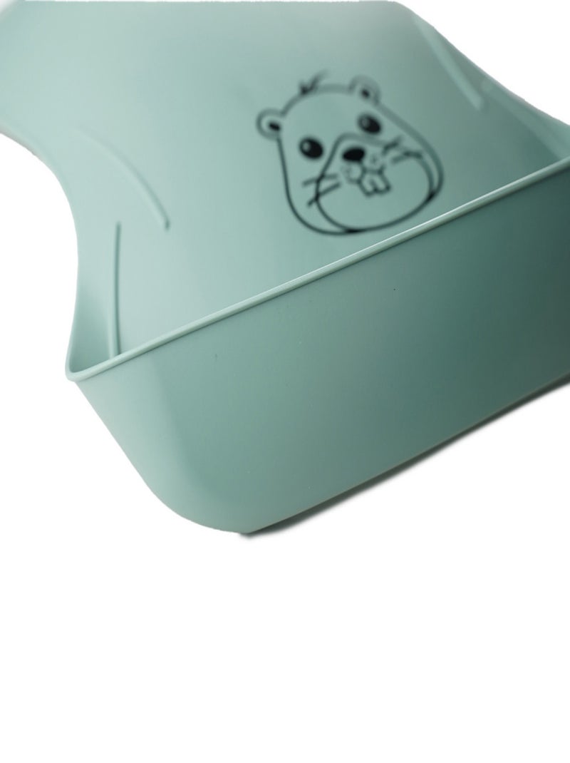 BAVOIR BIBOU CASTOR Vert - Kiabi