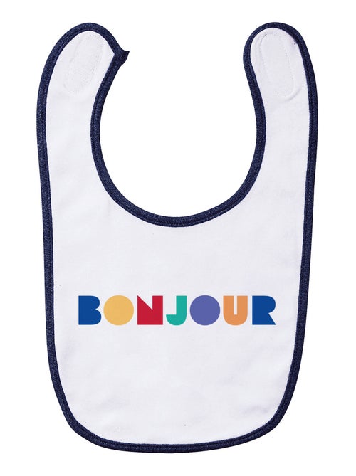 Bavoir BONJOUR COLORÉ - Kiabi
