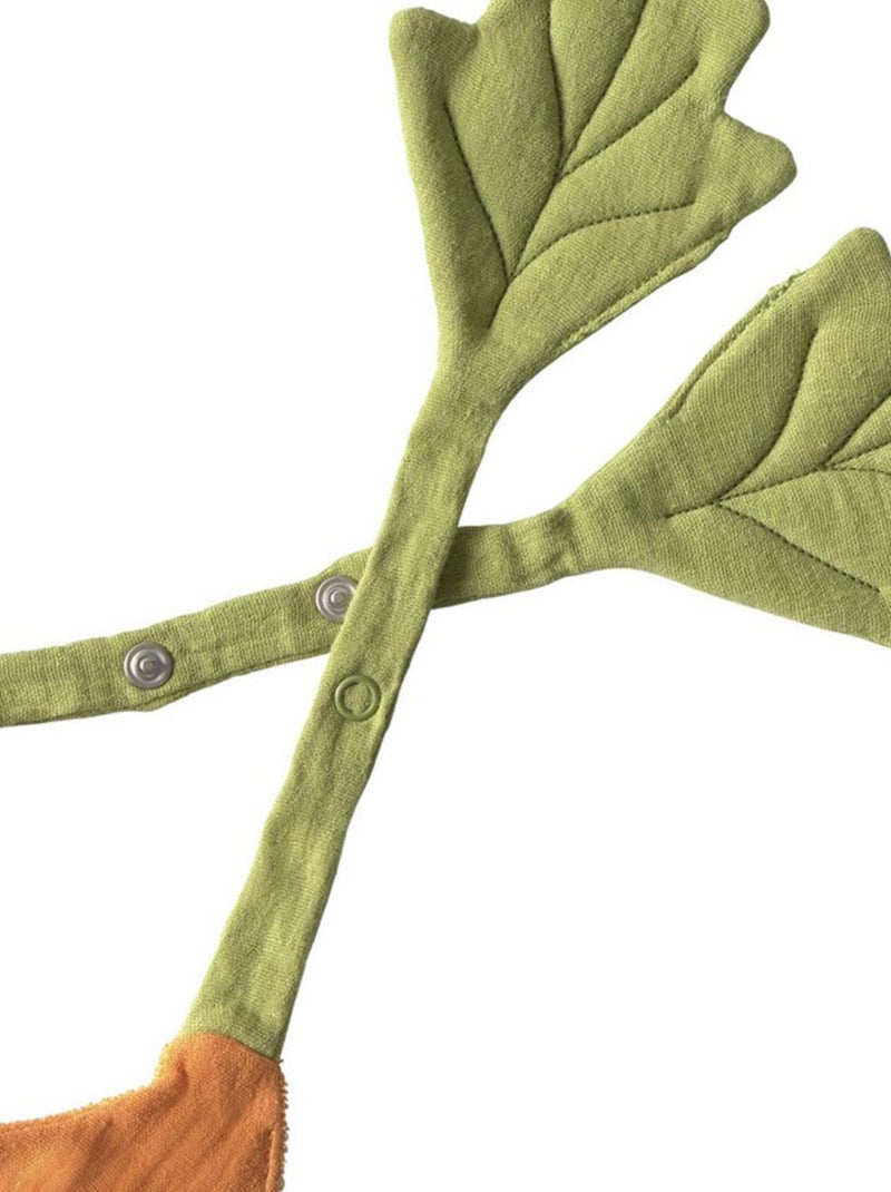 Bavoir Cathy la Carotte Orange - Kiabi