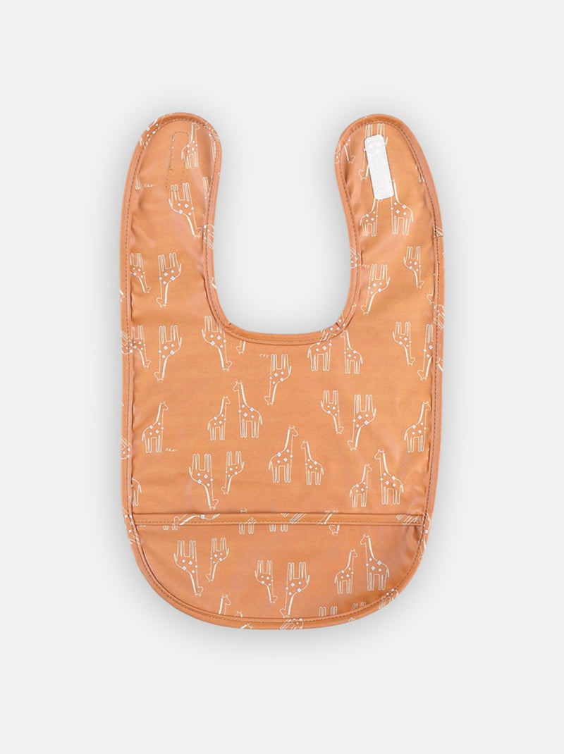 Bavoir Ciré À Poche Mix & Match Ocre Jaune - Kiabi