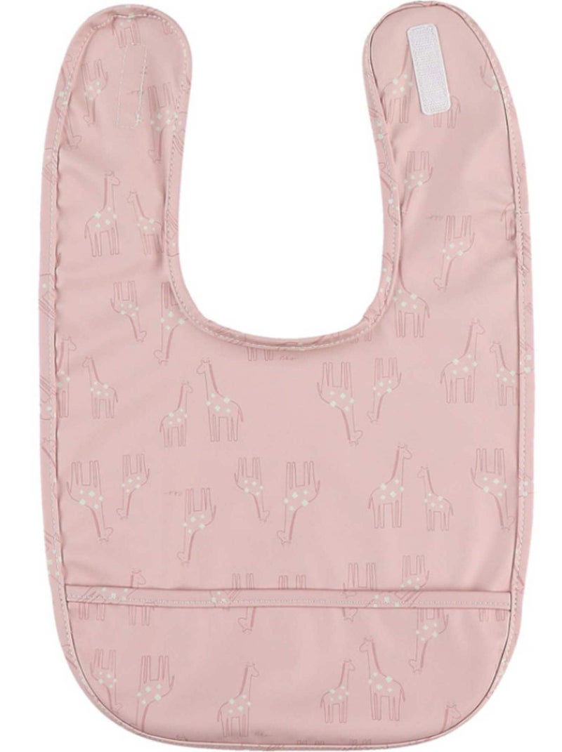 Bavoir Ciré À Poche Mix & Match Rose Rose - Kiabi