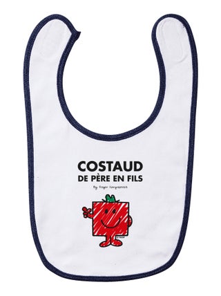 Bavoir COSTAUD DE PÈRE EN FILS