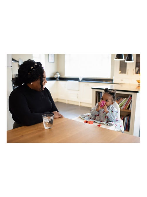 Bavoir Cover & Catch Tidy Tot - manches longues - Fruits - Kiabi