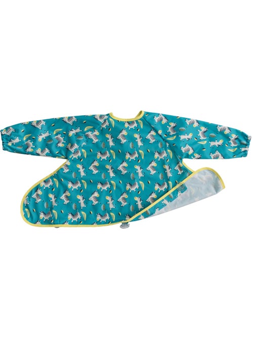 Bavoir Cover & Catch Tidy Tot - manches longues - Zèbres - Kiabi