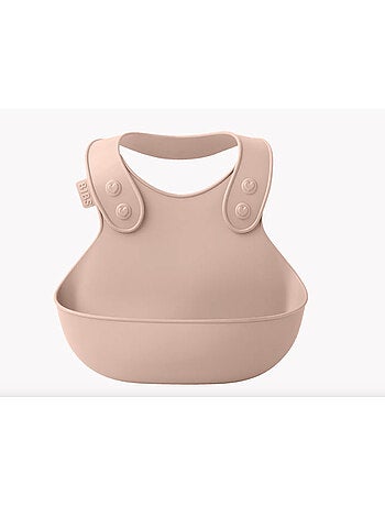 Bavoir de diner - blush +6 mois