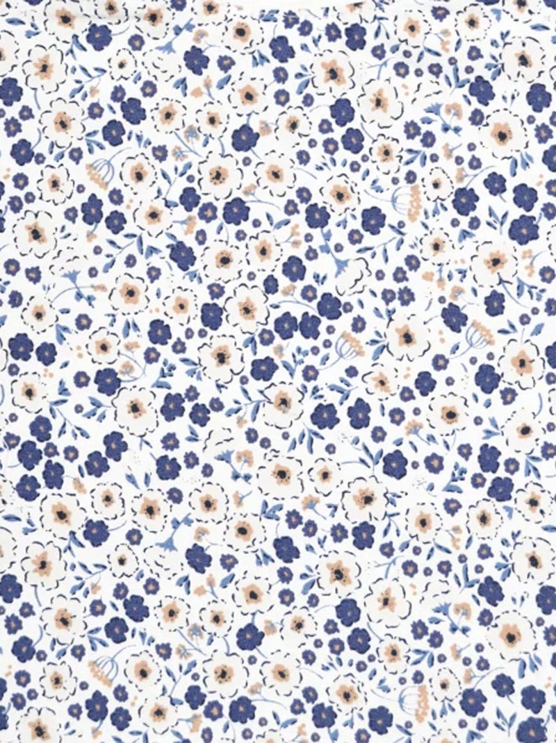 Bavoir élastique Billie Bleu - Kiabi