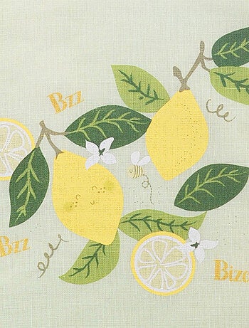 Bavoir Élastiqué Citron